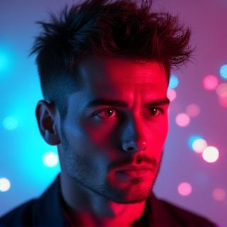 Photo of Marcus 'Synapse' Thorne, Creative Director of Lumina Pulse Productions