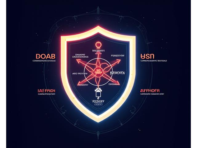 Infographic displaying interconnected security protocols including crowd control, medical response, and harm reduction symbols, with a background of subtly neon-lit security personnel.